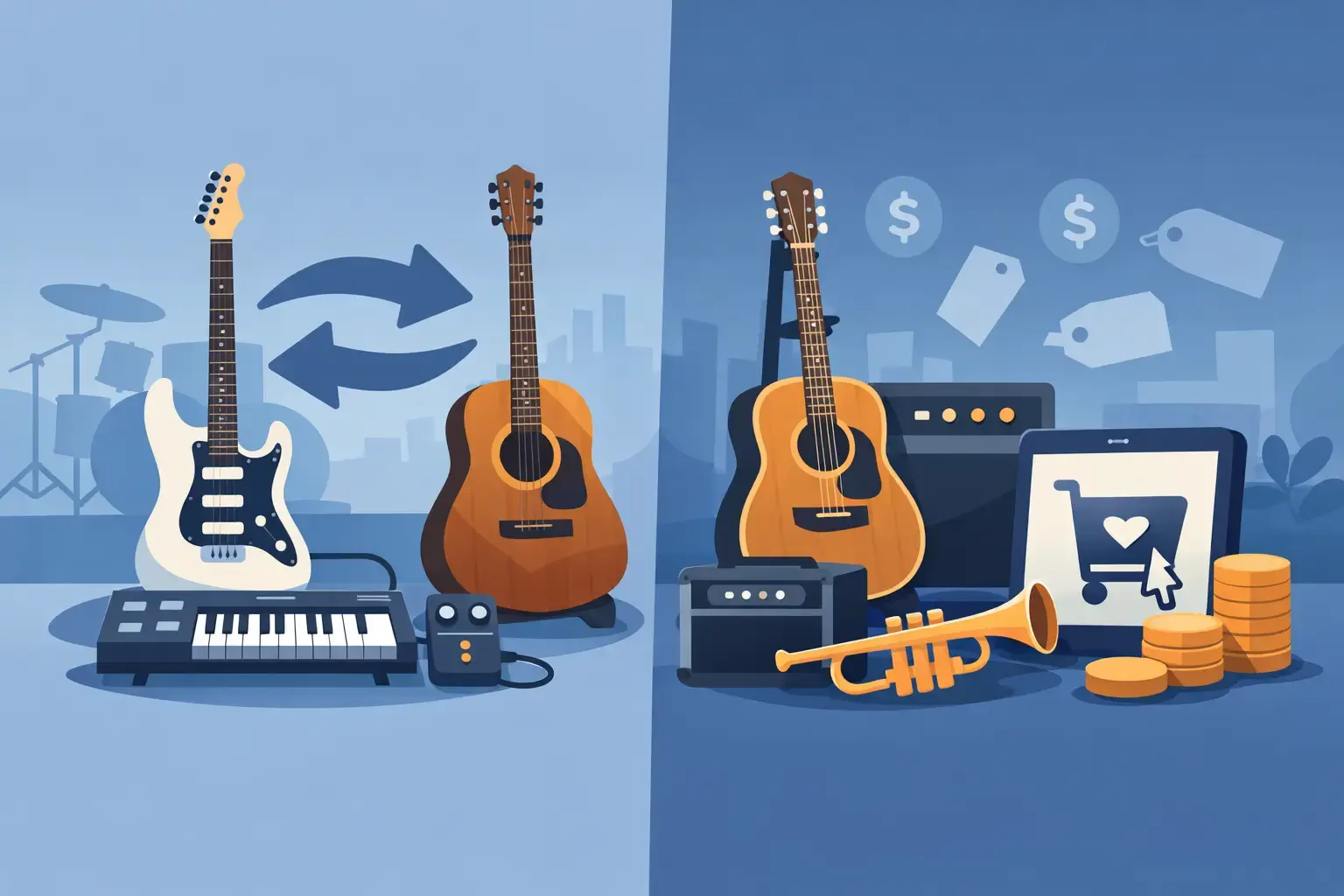 Gear Swap Versus Selling for Working Musicians
