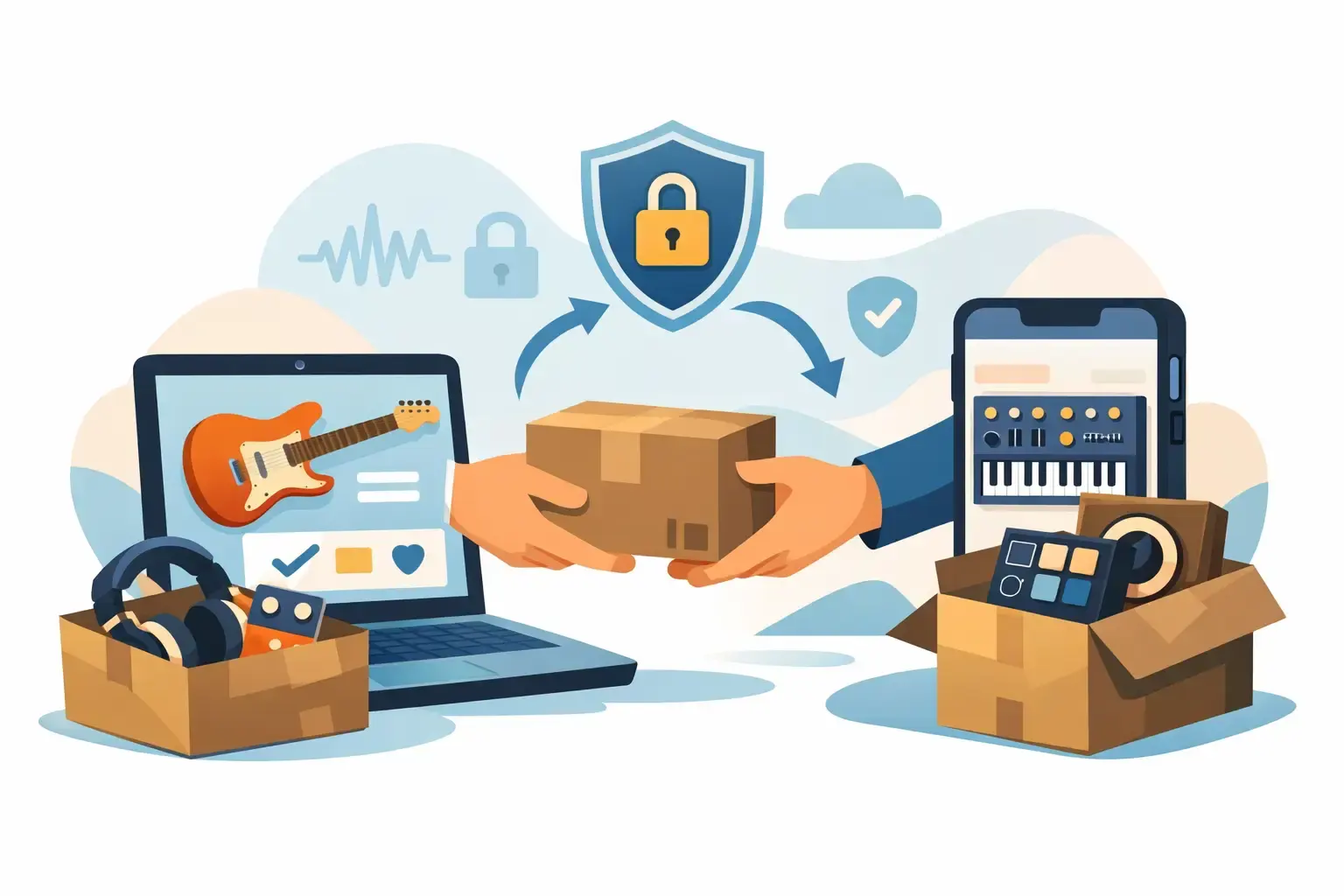 Is Trading Music Gear Safe Online?