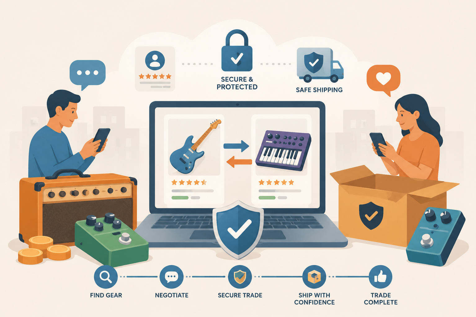 How Bartr Is Changing the Way Musicians Trade Gear Online