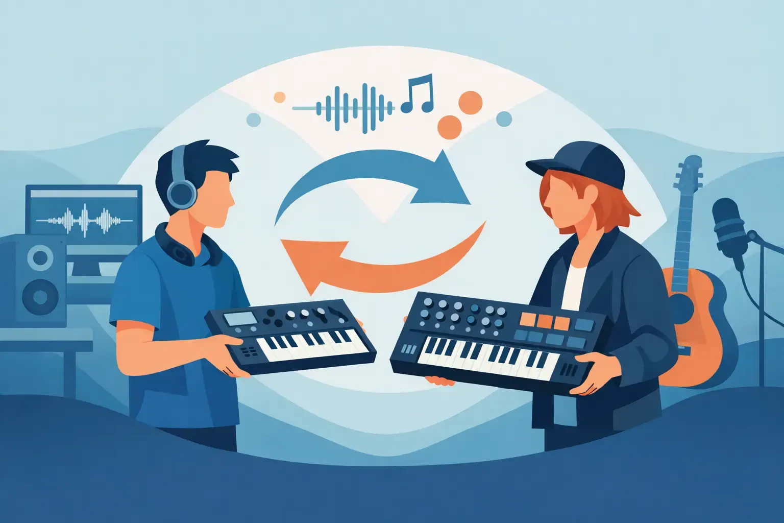 How to Swap Synthesizers With Musicians