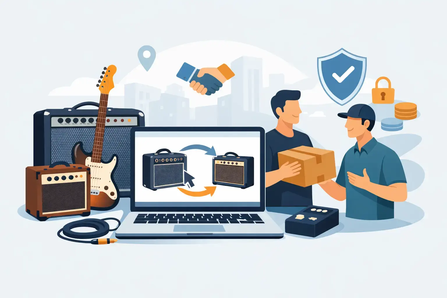 Where to Trade Guitar Amps Safely