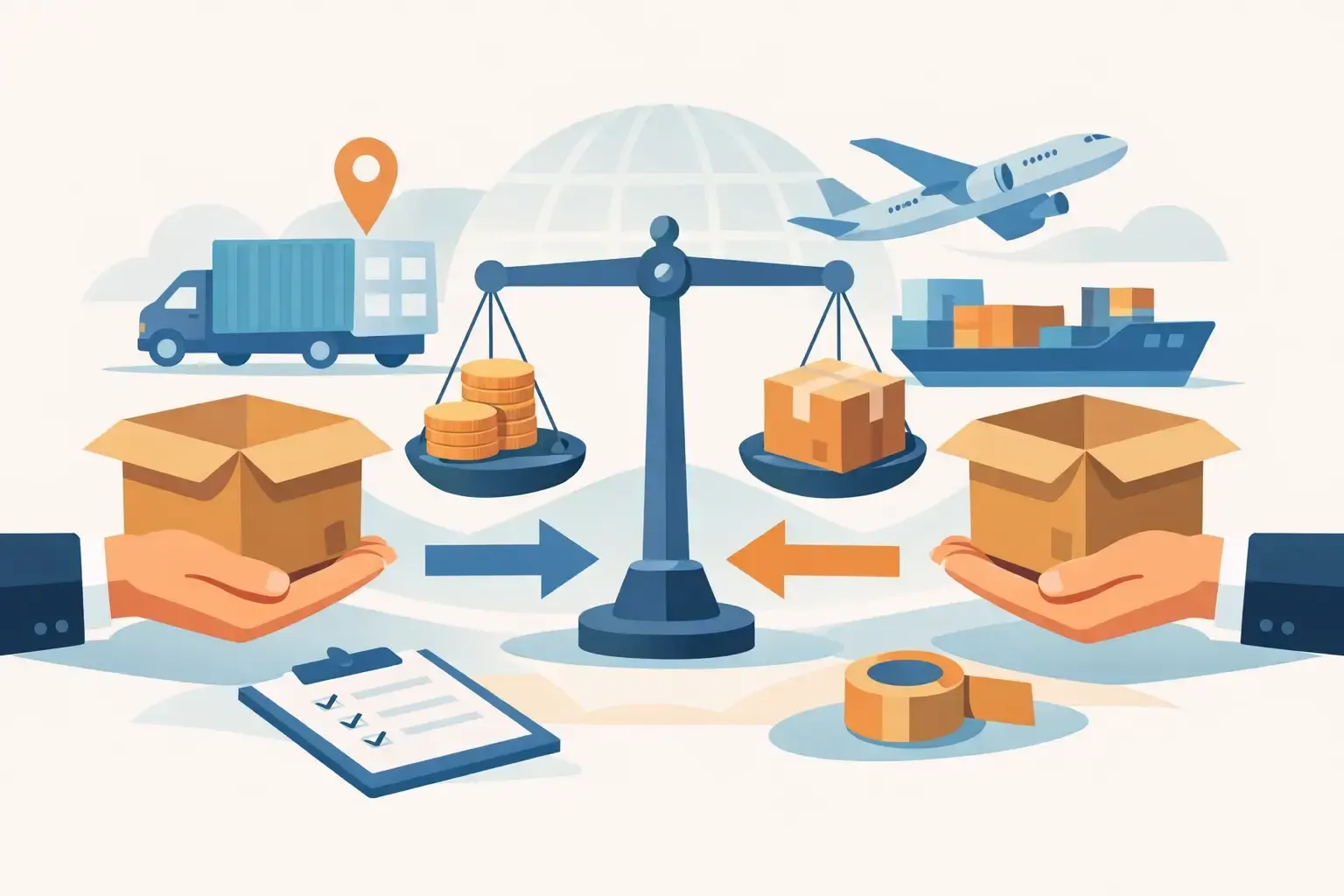 Who Pays Shipping in Trades?